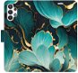 Phone Cover iSaprio flip pouzdro Blue Flowers 02 pro Samsung Galaxy A32 5G - Kryt na mobil
