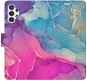 Kryt na mobil iSaprio flip puzdro Colour Marble 02 na Samsung Galaxy A32 5G - Kryt na mobil