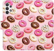iSaprio flip pouzdro Donuts Pattern 03 pro Samsung Galaxy A32 5G - Phone Cover