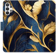 iSaprio flip pouzdro GoldBlue pro Samsung Galaxy A32 5G - Phone Cover