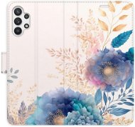 iSaprio flip pouzdro Ornamental Flowers 03 pro Samsung Galaxy A32 5G - Phone Cover
