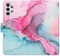 iSaprio flip pouzdro PinkBlue Marble pro Samsung Galaxy A32 5G - Phone Cover