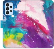 iSaprio flip puzdro Abstract Paint 05 na Samsung Galaxy A33 5G - Kryt na mobil