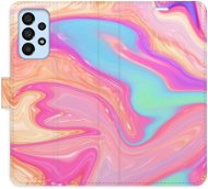 iSaprio flip puzdro Abstract Paint 07 pre Samsung Galaxy A33 5G - Kryt na mobil
