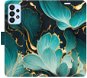 Phone Cover iSaprio flip pouzdro Blue Flowers 02 pro Samsung Galaxy A33 5G - Kryt na mobil