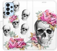 iSaprio flip puzdro Crazy Skull pre Samsung Galaxy A33 5G - Kryt na mobil