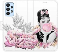 iSaprio flip pouzdro Girl with bubble pro Samsung Galaxy A33 5G - Phone Cover