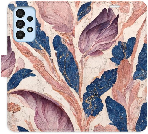 iSaprio flip pouzdro Old Leaves 02 pro Samsung Galaxy A33 5G - Phone Cover - Main image