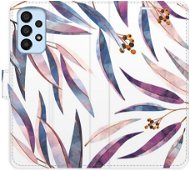 iSaprio flip pouzdro Ornamental Leaves pro Samsung Galaxy A33 5G - Phone Cover