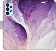 iSaprio flip pouzdro Purple Paint pro Samsung Galaxy A33 5G - Phone Cover