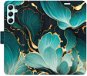 Phone Cover iSaprio flip pouzdro Blue Flowers 02 pro Samsung Galaxy A34 5G - Kryt na mobil