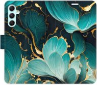 iSaprio flip pouzdro Blue Flowers 02 pro Samsung Galaxy A34 5G - Phone Cover