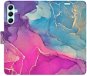iSaprio flip pouzdro Colour Marble 02 pro Samsung Galaxy A34 5G - Phone Cover