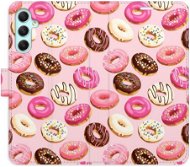 iSaprio flip pouzdro Donuts Pattern 03 pro Samsung Galaxy A34 5G - Phone Cover