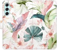 iSaprio flip puzdro Flower Pattern 07 pre Samsung Galaxy A34 5G - Kryt na mobil