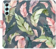iSaprio flip pouzdro Flower Pattern 09 pro Samsung Galaxy A34 5G - Phone Cover