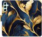 iSaprio flip puzdro GoldBlue pre Samsung Galaxy A34 5G - Kryt na mobil