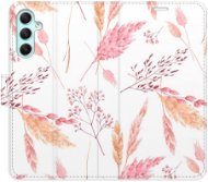 iSaprio flip puzdro Ornamental Flowers na Samsung Galaxy A34 5G - Kryt na mobil
