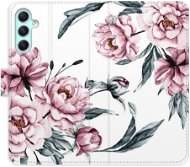iSaprio flip pouzdro Pink Flowers pro Samsung Galaxy A34 5G - Phone Cover