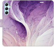iSaprio flip puzdro Purple Paint na Samsung Galaxy A34 5G - Kryt na mobil