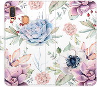 iSaprio flip pouzdro Succulents Pattern pro Samsung Galaxy A40 - Kryt na mobil