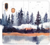 iSaprio flip pouzdro Winter 02 pro Samsung Galaxy A40 - Kryt na mobil
