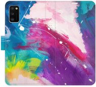 iSaprio flip pouzdro Abstract Paint 05 pro Samsung Galaxy A41 - Phone Cover