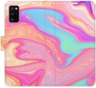 iSaprio flip pouzdro Abstract Paint 07 pro Samsung Galaxy A41 - Phone Cover