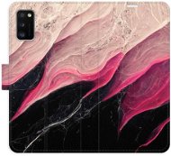 iSaprio flip pouzdro BlackPink Marble pro Samsung Galaxy A41 - Phone Cover