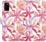 Phone Cover iSaprio flip pouzdro Flower Pattern 10 pro Samsung Galaxy A41 - Kryt na mobil