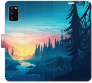 Phone Cover iSaprio flip pouzdro Magical Landscape pro Samsung Galaxy A41 - Kryt na mobil