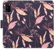 iSaprio flip pouzdro Ornamental Flowers 02 pro Samsung Galaxy A41 - Phone Cover
