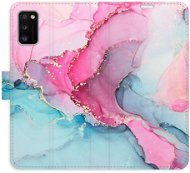 iSaprio flip pouzdro PinkBlue Marble pro Samsung Galaxy A41 - Phone Cover