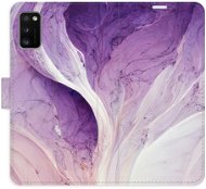 iSaprio flip pouzdro Purple Paint pro Samsung Galaxy A41 - Phone Cover