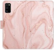 iSaprio flip pouzdro RoseGold Marble pro Samsung Galaxy A41 - Phone Cover