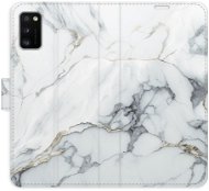 iSaprio flip pouzdro SilverMarble 15 pro Samsung Galaxy A41 - Phone Cover