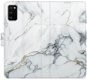 Kryt na mobil iSaprio flip puzdro SilverMarble 15 na Samsung Galaxy A41 - Kryt na mobil