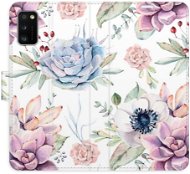 iSaprio flip puzdro Succulents Pattern pre Samsung Galaxy A41 - Kryt na mobil