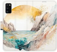 iSaprio flip pouzdro Winter in the Mountains pro Samsung Galaxy A41 - Phone Cover