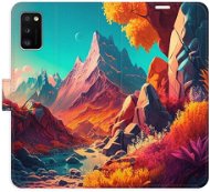 iSaprio flip pouzdro Colorful Mountains pro Samsung Galaxy A41 - Phone Cover