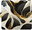 Pouzdro BlackGold Marble pro Samsung Galaxy A50
