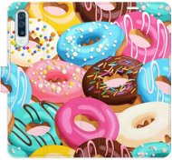 iSaprio flip pouzdro Donuts Pattern 02 pro Samsung Galaxy A50 - Phone Cover