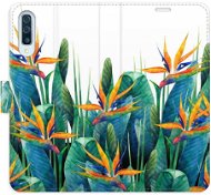 iSaprio flip pouzdro Exotic Flowers 02 pro Samsung Galaxy A50 - Phone Cover