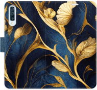 iSaprio flip case GoldBlue for Samsung Galaxy A50 - Phone Cover