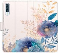 iSaprio flip pouzdro Ornamental Flowers 03 pro Samsung Galaxy A50 - Phone Cover
