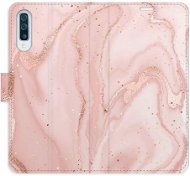 iSaprio flip puzdro RoseGold Marble pre Samsung Galaxy A50 - Kryt na mobil