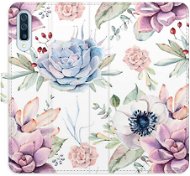 iSaprio flip pouzdro Succulents Pattern pro Samsung Galaxy A50 - Phone Cover