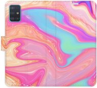 iSaprio flip pouzdro Abstract Paint 07 pro Samsung Galaxy A51 - Phone Cover