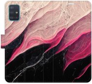 iSaprio flip pouzdro BlackPink Marble pro Samsung Galaxy A51 - Phone Cover