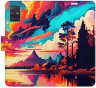 iSaprio flip pouzdro Colorful Mountains 02 pro Samsung Galaxy A51 - Phone Cover